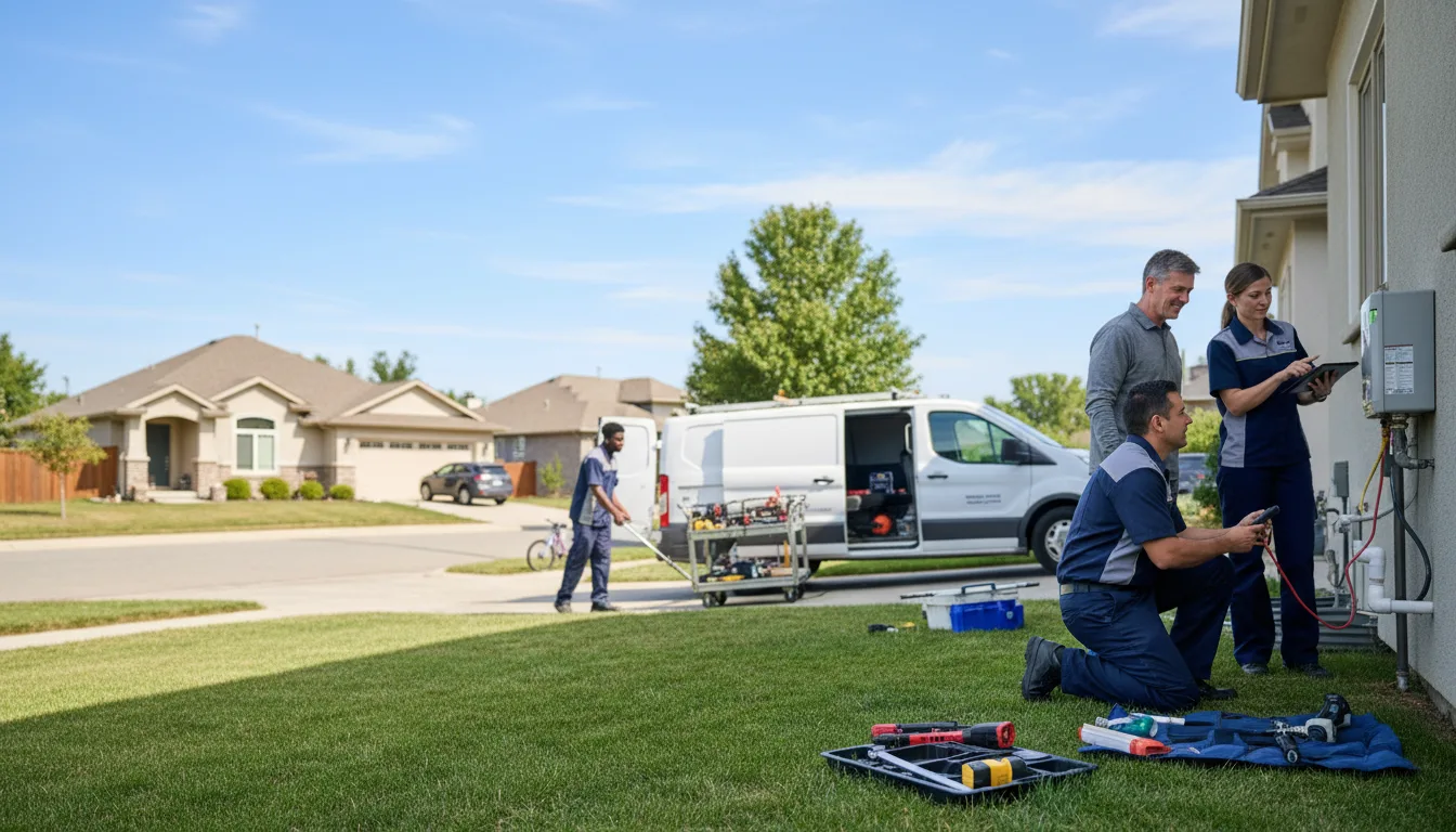 Tankless water heater service in Brawley, CA